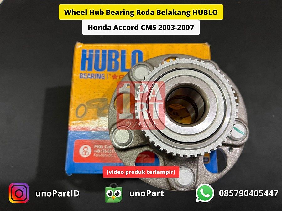 Hub Bearing Roda Belakang Honda Accord CM5 03-07 ABS 42200-SDA-A51 - foto 5