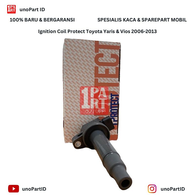 Ignition Coil Busi Toyota Vios 2002-2015 Yaris 2006-2015 1NZ OEM 90919-T2003 unoPart ID - foto 5