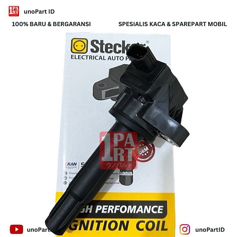 Ignition Coil Koil Stecker Honda Mobilio / Jazz City 14-ON GK5 GM6 / HRV HR-V 1.5 14-21 / Brio SNI KAN OEM 30520-55A-005 3052055A005 - foto 5