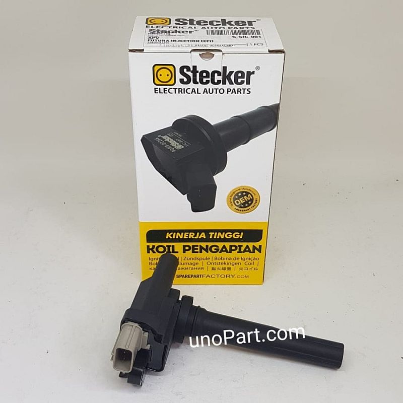 Ignition Coil Koil Stecker Suzuki APV / Swift Old / Mega Carry / Carry Futura Injection Injeksi  EFI / Escudo Kapsul 1.6 SNI KAN OEM 33400-62J00 3340062J00 - foto 2