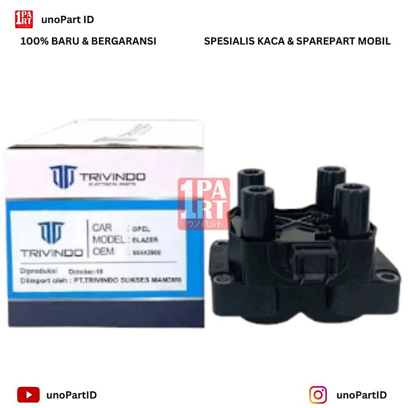 Ignition Coil Opel Blazer OEM No 90443900 Baru & Bergaransi - foto 3