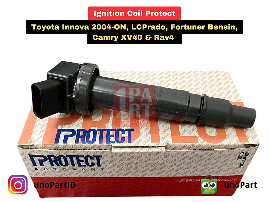 Ignition Coil Protect Toyota Innova 2.0 / Fortuner 2.7 Bensin unoPart - foto 2