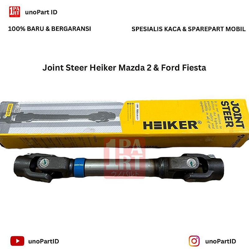 Joint Steer Intermediate Shaft Heiker Mazda 2 09-13 Nonsky Old / Ford Fiesta SNI KAN D6Y1-32-AB0D D6Y132AB0D - foto 4