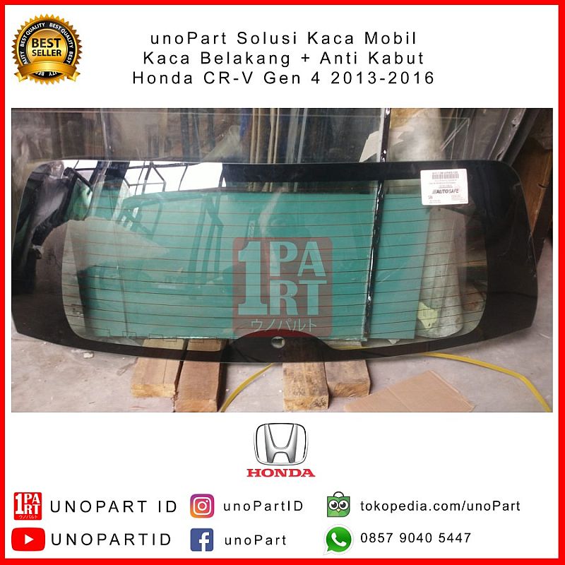 Kaca Belakang + Anti Kabut Honda CRV CR-V Gen 4 2014-2016 Autosafe - foto 5