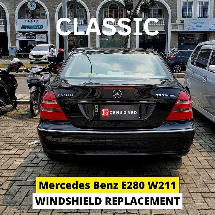 Kaca Belakang + Anti Kabut Mobil Mercedes-Benz E-Class 2002-2009 W211 - foto 2