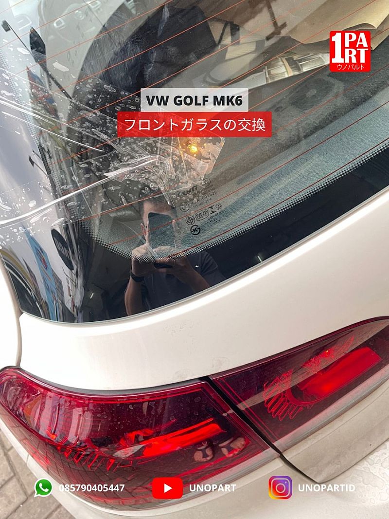 Kaca Belakang + Anti Kabut Mobil VW Volkswagen Golf MK6 2008-2012 - foto 4