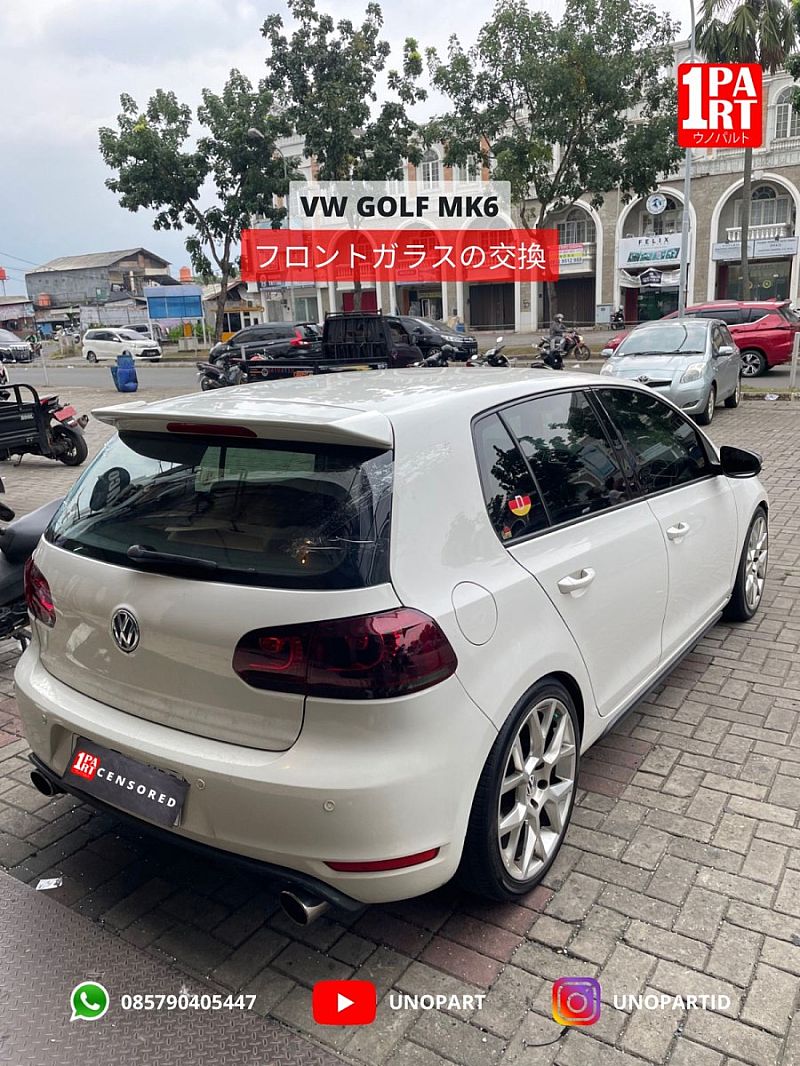 Kaca Belakang + Anti Kabut Mobil VW Volkswagen Golf MK6 2008-2012 - foto 3