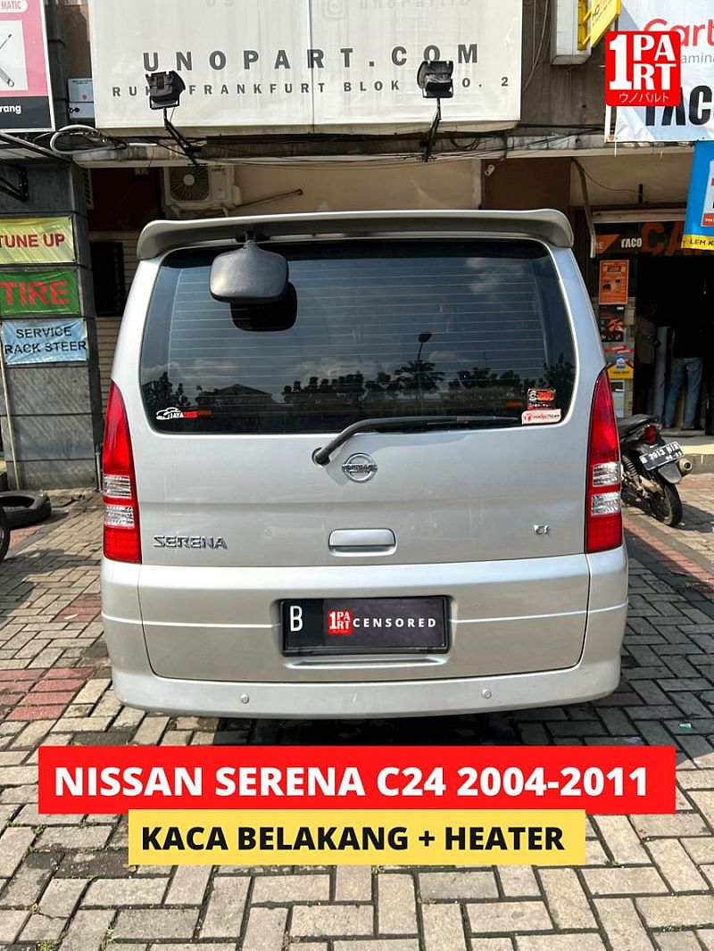 Kaca Belakang + Anti Kabut Nissan Serena C24 2004-2012 by unoPart - foto 5