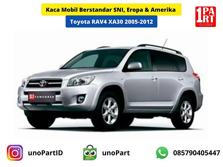 Kaca Belakang + Anti Kabut Toyota RAV4 XA30 2005-2012 Terima Pasang - foto 5