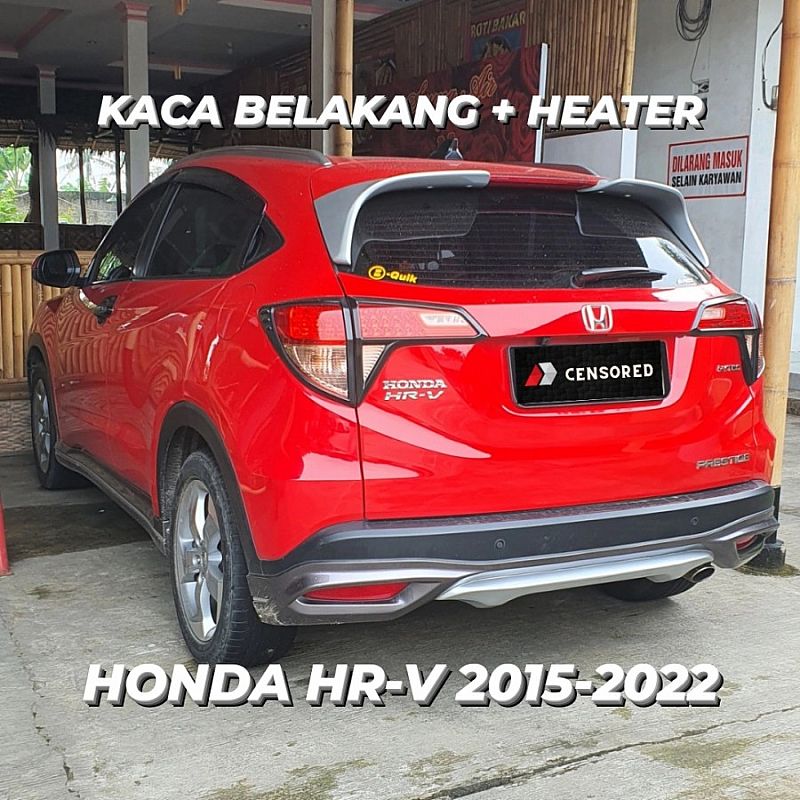 Kaca Belakang + Heater Honda HRV 2015-2021 + Pemasangan - foto 2