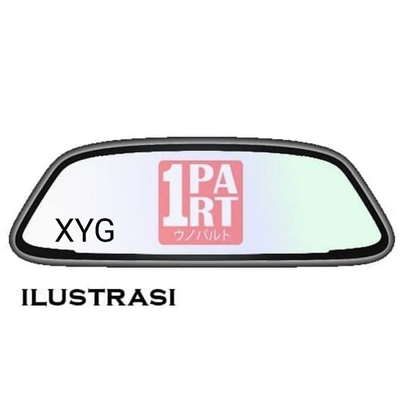 Kaca Belakang Asahimas AGC Mitsubishi Strada Triton 2005-2015 L200 - foto 2