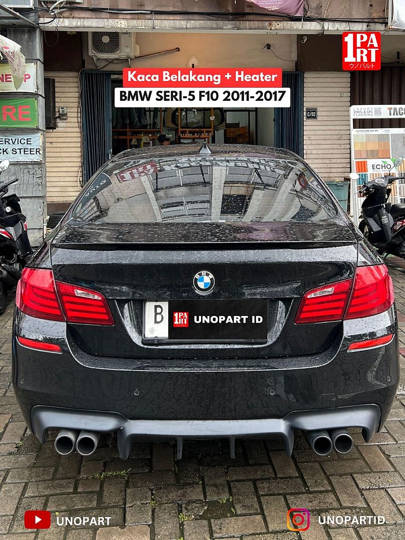 Kaca Belakang BMW Series 5 / Seri 5 F10 2010-2016 Terima Pemasangan - foto 2