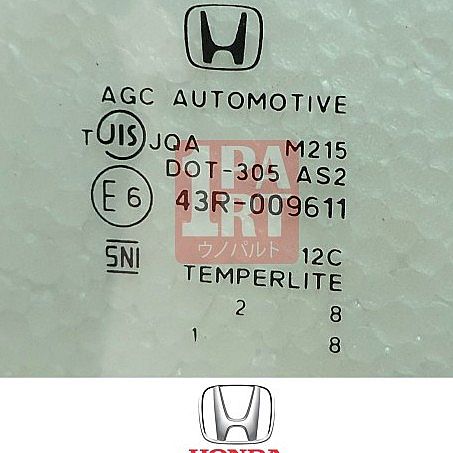 Kaca Belakang dengan Lubang Wiper Honda Brio 2012-2017 OEM - foto 3