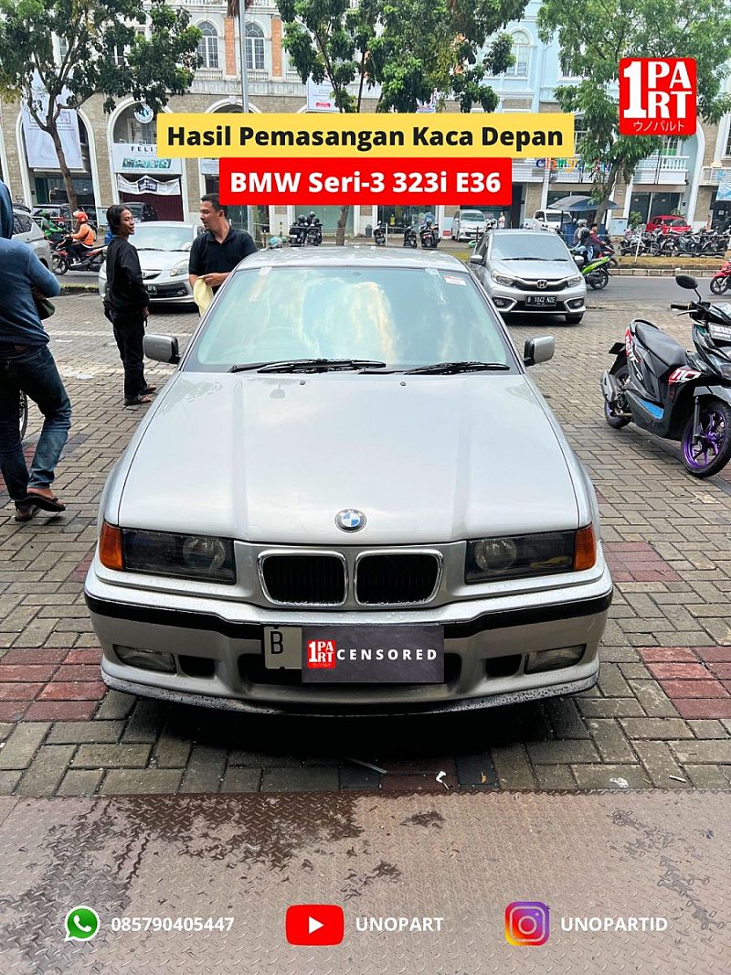 Kaca Belakang Kiri BMW Series 3 / Seri 3 E36 1990-1999 - foto 4