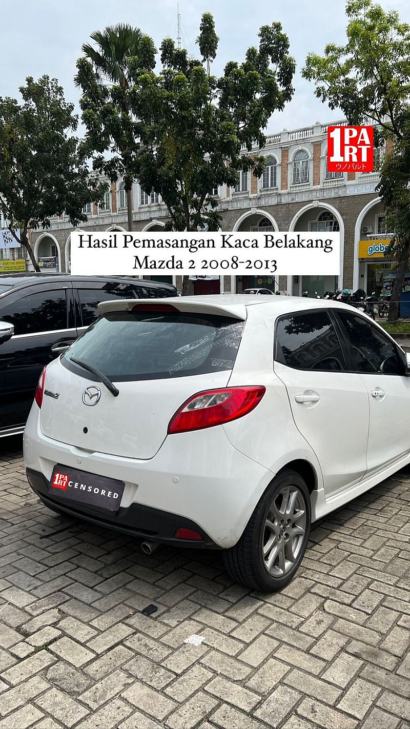 Kaca Belakang Mazda 2 2008-2013 by XYG Glass - foto 3