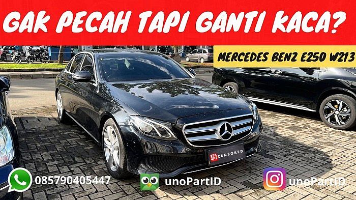 Kaca Belakang Mercedes Benz Mercy E-Class W213 2017-ON Terima Pasang - foto 3