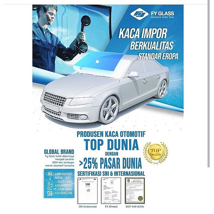 Kaca Belakang Mobil Chevrolet Spin 12- Heater Original Replacement - foto 4