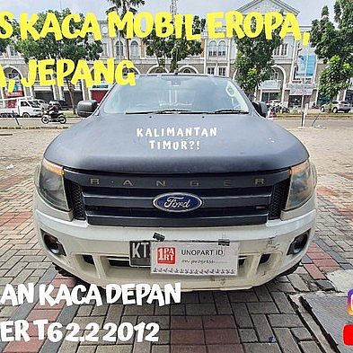 Kaca Belakang Mobil Ford Ranger 2011-2015 T6 2D/4D Terima Pemasangan - foto 4