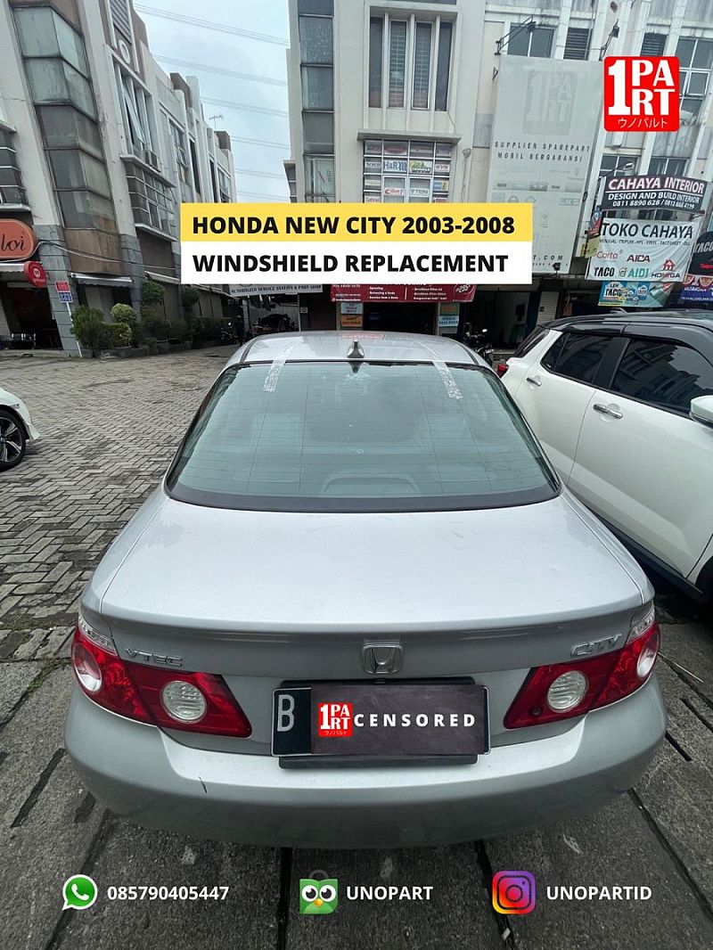 Kaca Belakang Mobil Honda City 2003-2007 IDSI VTEC 4rd Gen + Heater - foto 4
