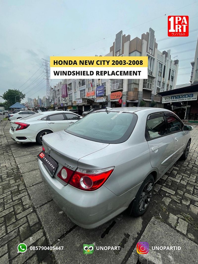Kaca Belakang Mobil Honda City 2003-2007 IDSI VTEC 4rd Gen + Heater - foto 3