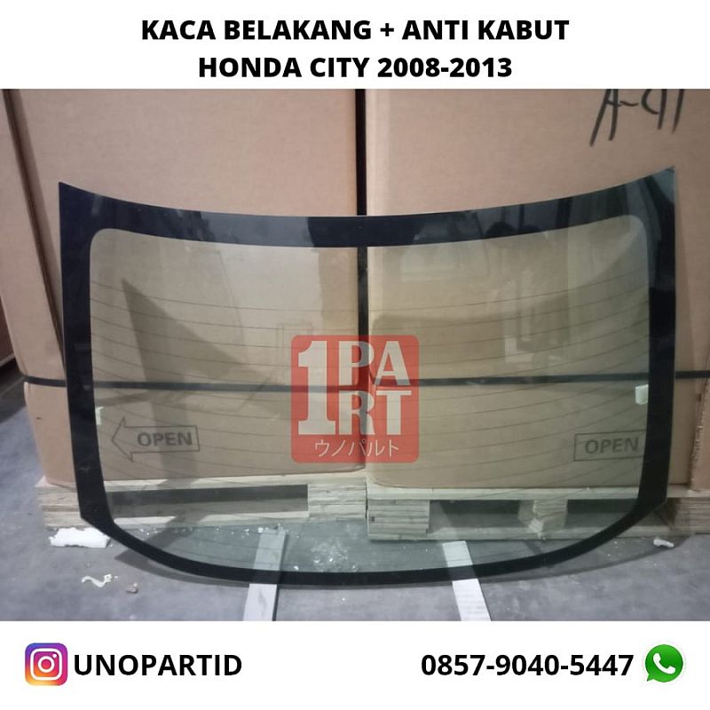 Kaca Belakang Mobil Honda City 2008-2013 Gen + Heater - foto 3
