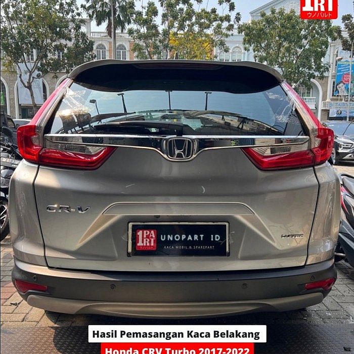 Kaca Belakang Mobil Honda CRV Turbo 2017 with Heater & 1 Lubang Wiper by unoPart ID - foto 2