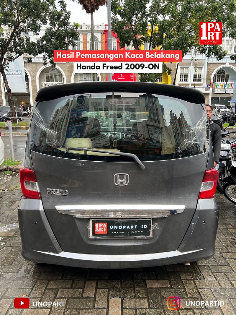 Kaca Belakang Mobil Honda Freed 2009-2017 1st Gen Autosafe by Asahimas - foto 9