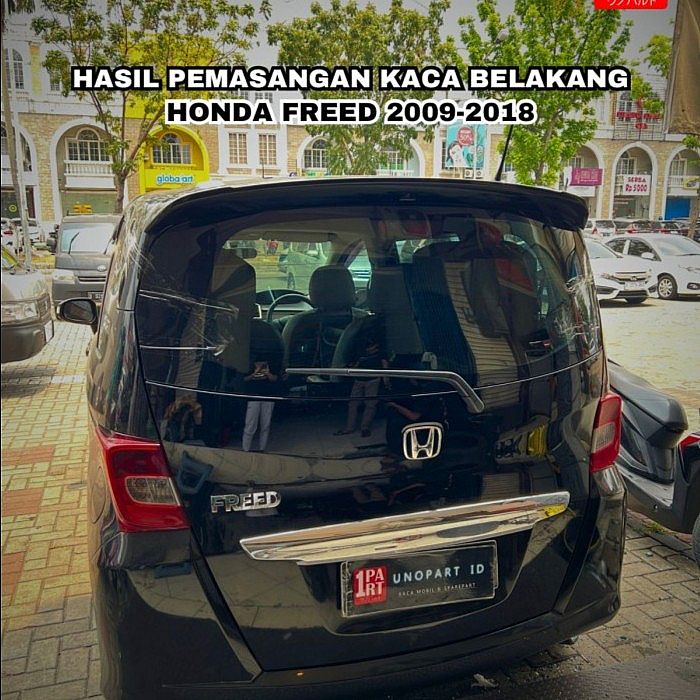 Kaca Belakang Mobil Honda Freed 2009-2017 1st Gen Autosafe by Asahimas - foto 3