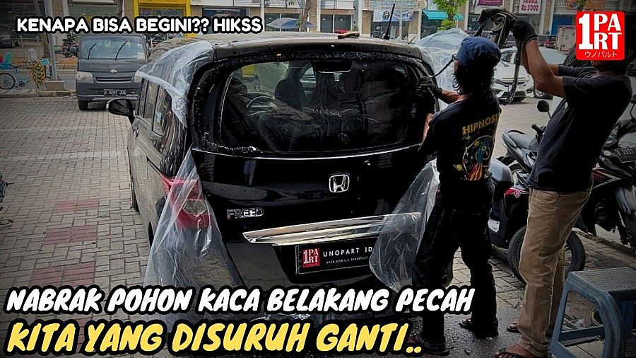 Kaca Belakang Mobil Honda Freed 2009-2017 1st Gen SNI & DOT-459 USA - foto 4