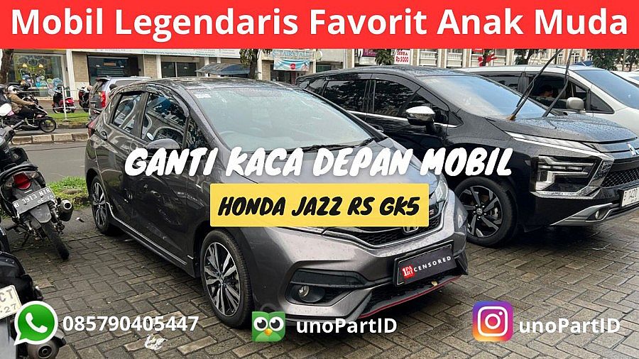 Kaca Belakang Mobil Honda Jazz GK 2014-2019 3rd Gen SNI & DOT-459 USA - foto 2