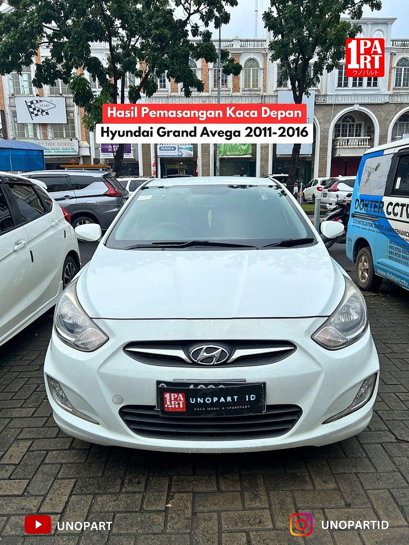 Kaca Belakang Mobil Hyundai Grand Avega 2011-2016 RB SNI & DOT-459 USA - foto 7
