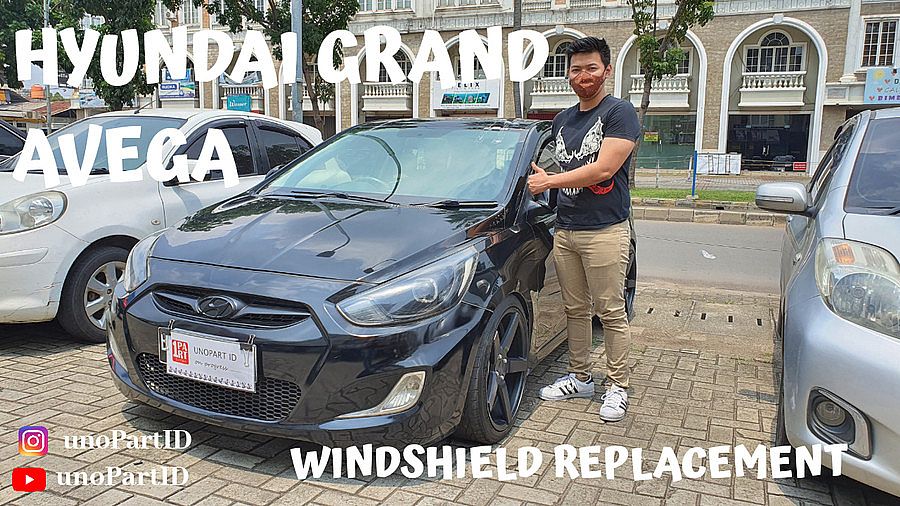 Kaca Belakang Mobil Hyundai Grand Avega 2011-2016 RB SNI & DOT-459 USA - foto 2