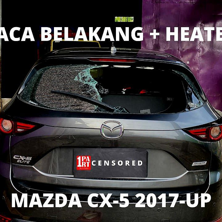 Kaca Belakang Mobil Mazda CX5 CX 5 Elite 17- Heater Hole SNI DOT - foto 2