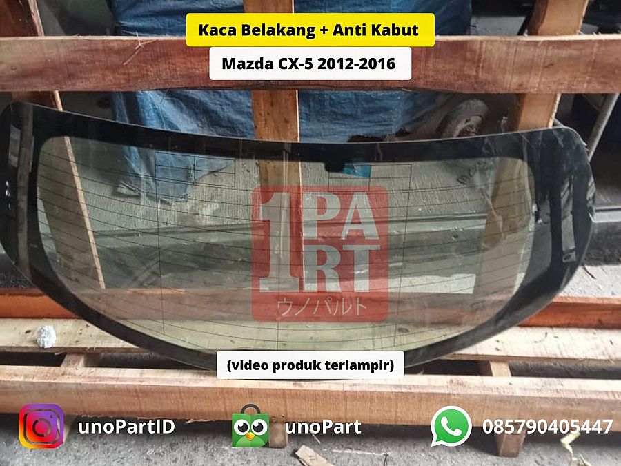 Kaca Belakang Mobil Mazda CX5 CX 5 SNI DOT - foto 3