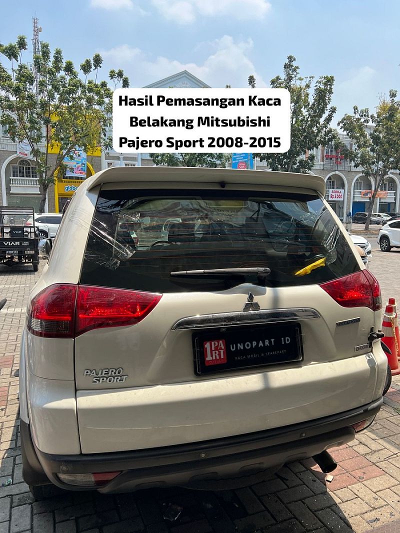Kaca Belakang Mobil Mitsubishi Pajero 2008-2016 Heater SNI DOT - foto 4