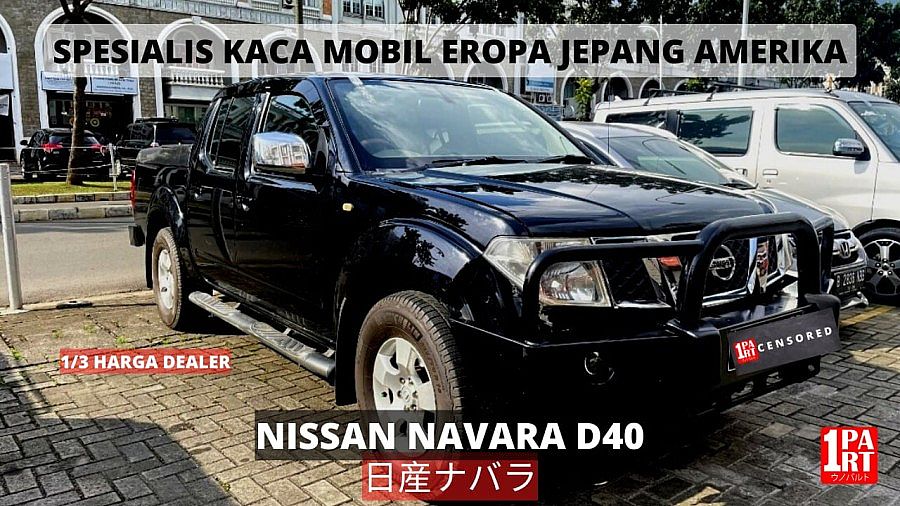 Kaca Belakang Mobil Nissan Navara 04-15 D40 2nd Gen Heater SNI DOT - foto 3