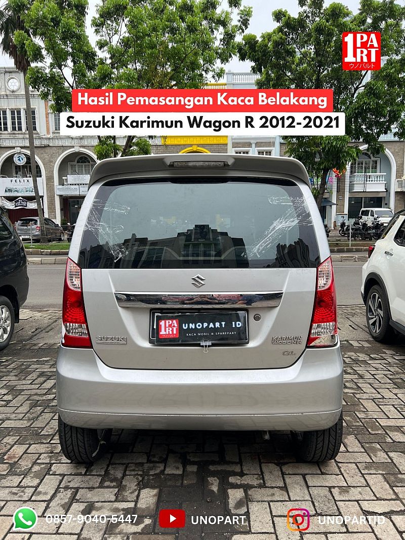 Kaca Belakang Mobil Suzuki Karimun Wagon R 12- - foto 3