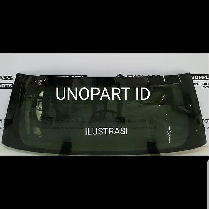 Kaca Belakang Mobil Toyota Alphard 02-07 Hitam Heater SNI DOT - foto 3