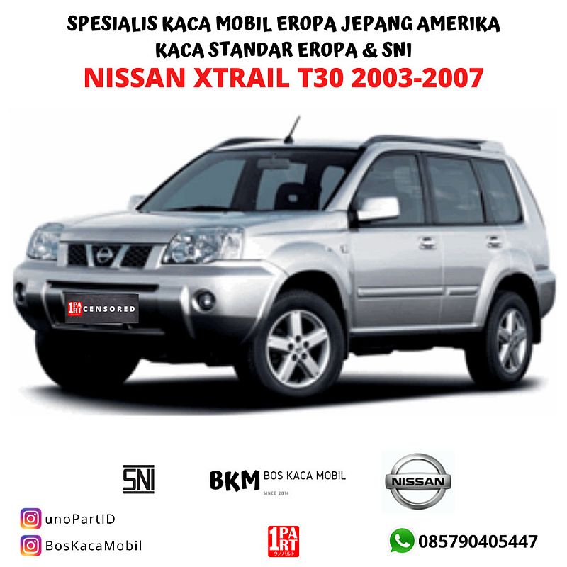 Kaca Belakang Nissan Xtrail T30 2003-2007 Heater by XYG Glass - foto 4