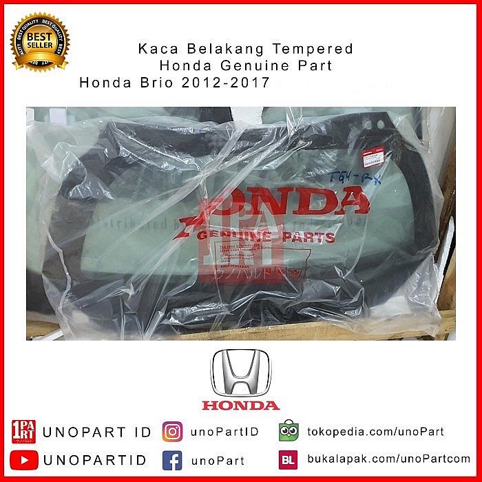Kaca Belakang Tanpa Lubang Wiper Honda Brio 2012-2017 OEM - foto 3