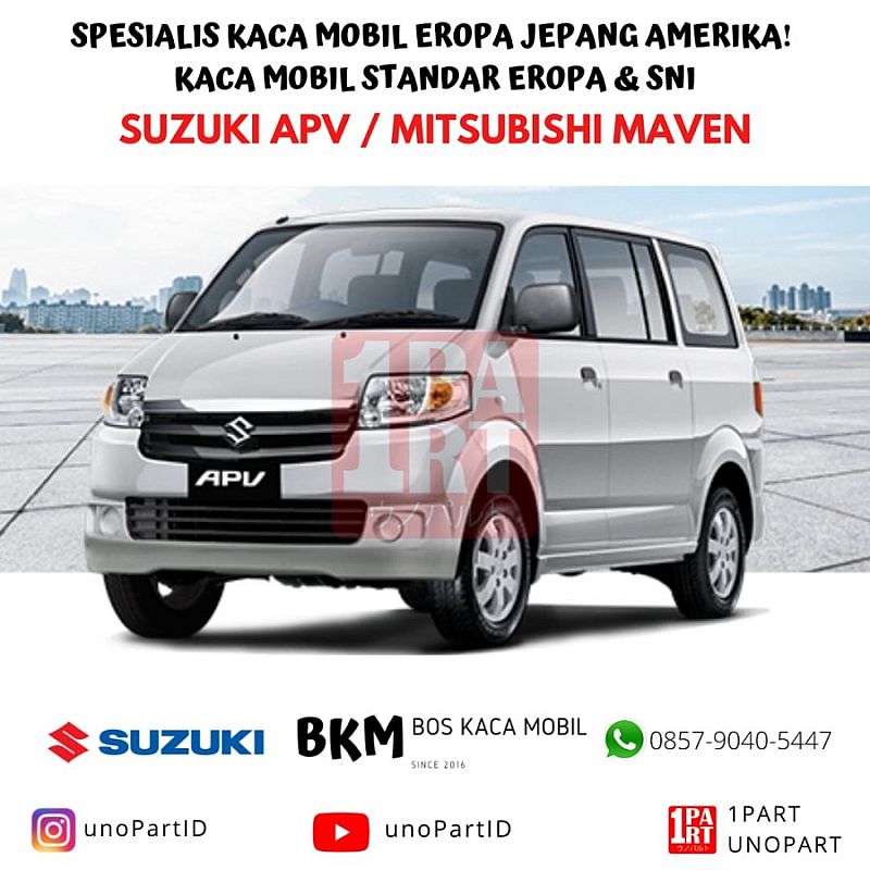 Kaca Belakang Tempered Glass Suzuki APV Mulia Glass SNI Terima Pasang - foto 4