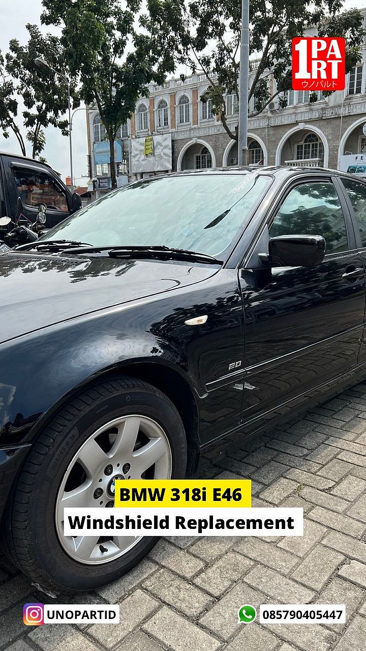 Kaca Belakang Tempered Mobil BMW Seri 3 E46 1998-2005 with Heater - foto 5