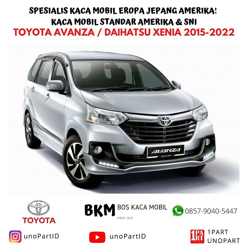 Kaca Belakang Toyota Avanza & Daihatsu Xenia 2016- Gen 3 XYG Glass - foto 4