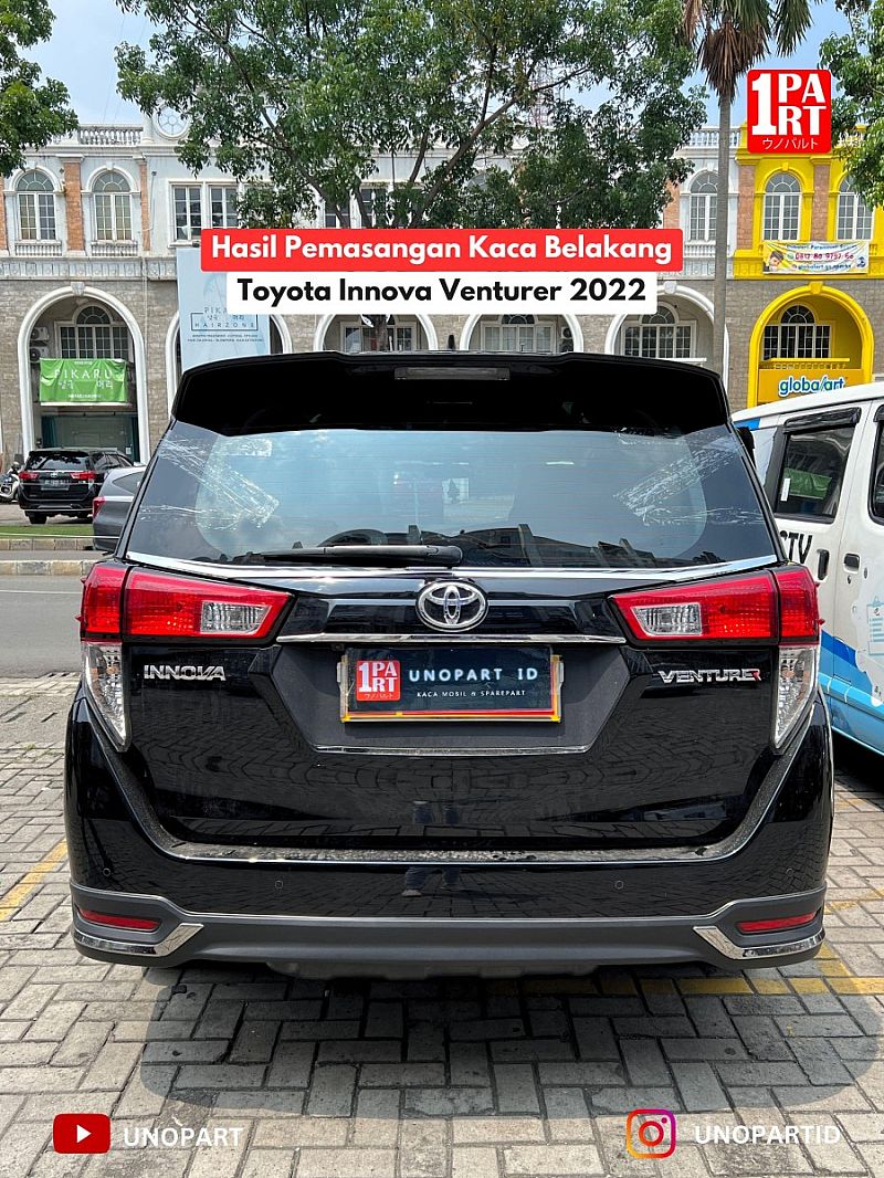 Kaca Belakang Toyota Kijang Innova Reborn 2016-ON Heater Terima Pasang - foto 3