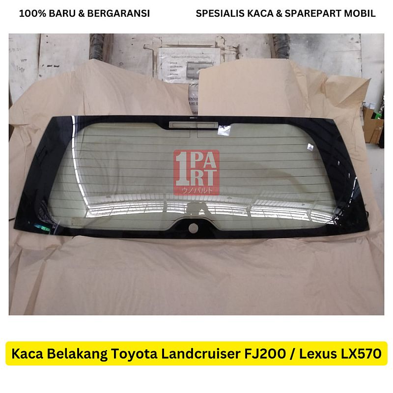 Kaca Belakang Toyota Landcruiser FJ200 / Lexus LX570 Terima Pasang - foto 2