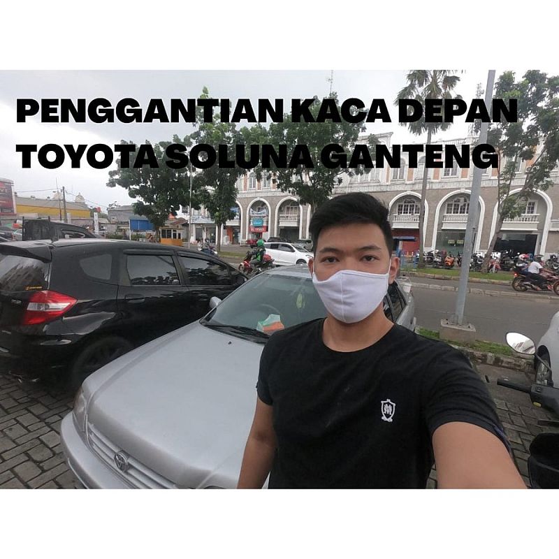 Kaca Belakang Toyota Soluna with Heater 1996-2002 XYG Glass - foto 2