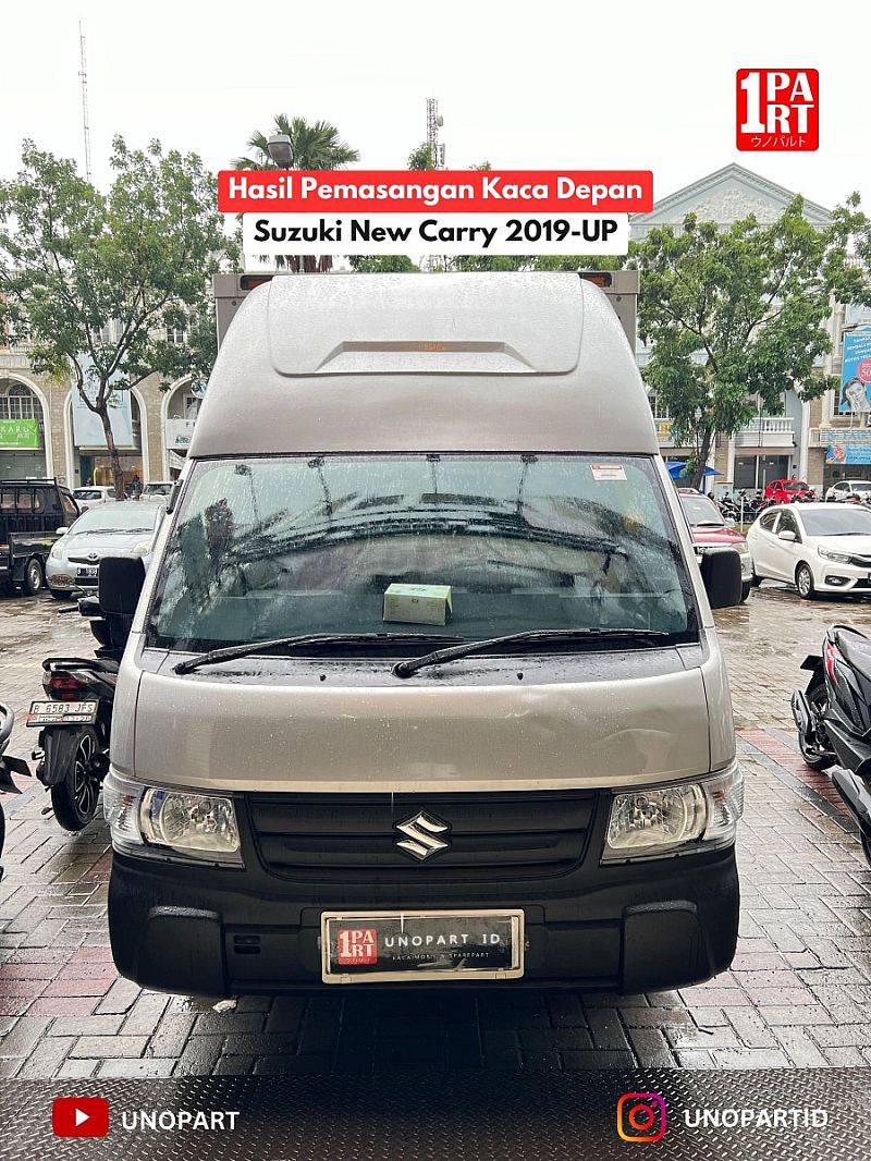 Kaca Depan 3 Lapis Asahimas AGC Suzuki All New Carry 2019-ON - foto 5