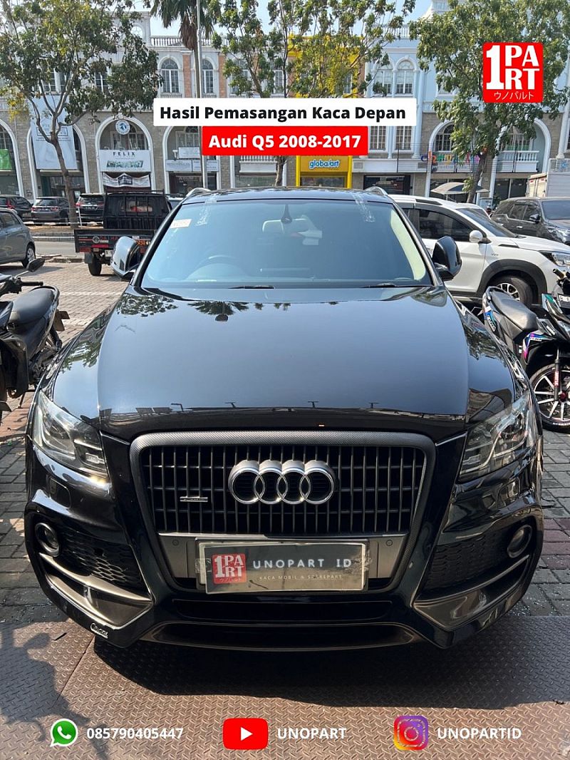 Kaca Depan 3 Lapis Audi Q5 08-17 RS & List SNI DOT459 USA E4 Europe - foto 2
