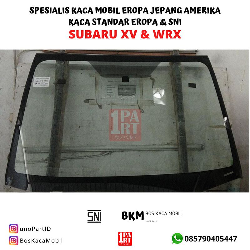 Kaca Depan 3 Lapis Dengan List Subaru XV 2012-ON & WRX 2015-ON SNI - foto 3