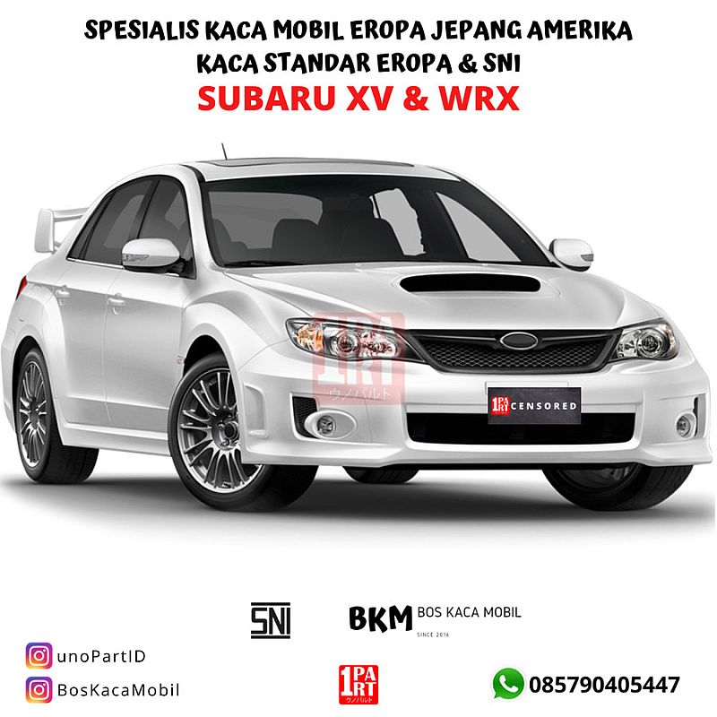 Kaca Depan 3 Lapis Dengan List Subaru XV 2012-ON & WRX 2015-ON SNI - foto 2